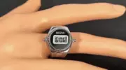 Новые часы-кольцо от Casio