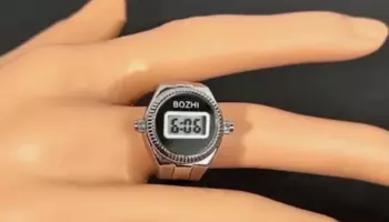 Новые часы-кольцо от Casio