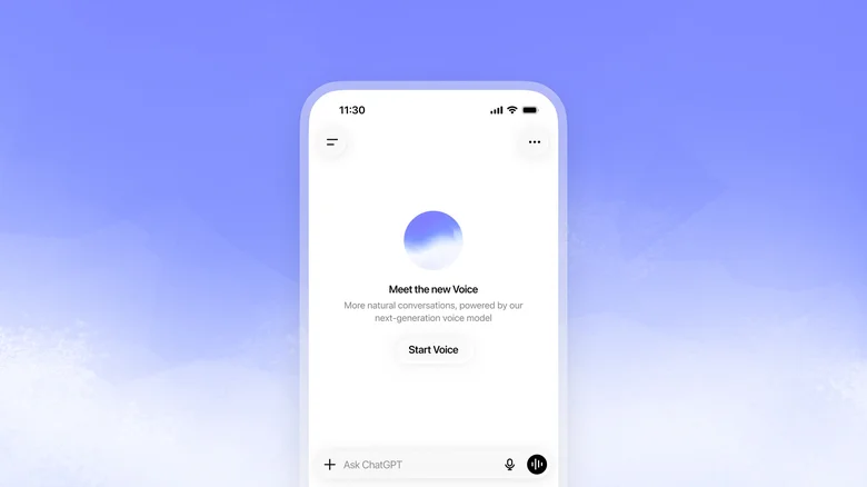 Новый голосовой режим ChatGPT