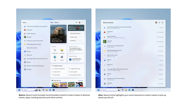 Окно поиска в Windows