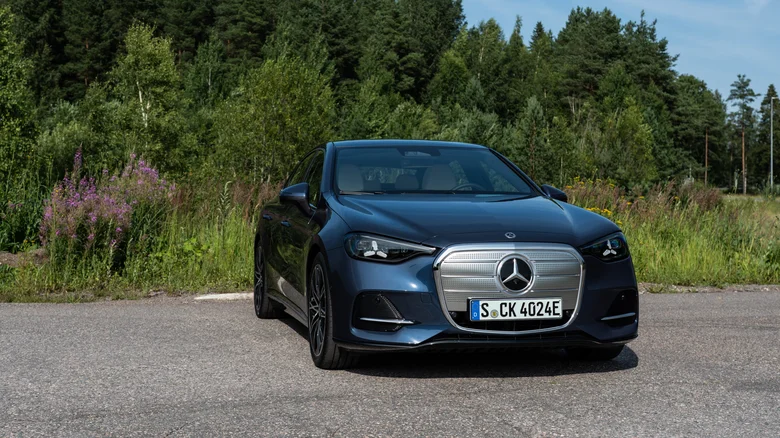 Первый тест-драйв Mercedes-Benz