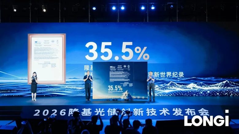 Солнечные батареи с эффективностью 35,5%.