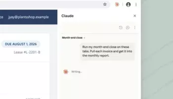 Claude Cowork может работать в боковой панели Chrome