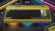 крутой Commodore 64 в стиле Cyberpunk 2077