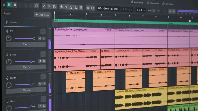 Наконец-то вышел новый дизайн Audacity