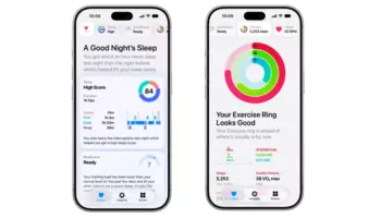 Обновлённое приложение «Здоровье» от Apple