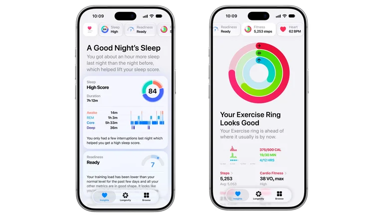 Обновлённое приложение «Здоровье» от Apple