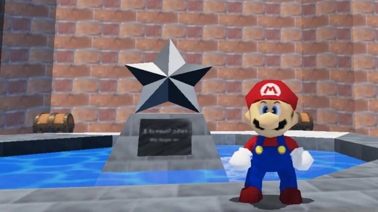 Что написано на той загадочной табличке в Super Mario 64